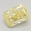 2.24 Ct. Fancy Intense Yellow Radiant Lab Grown Diamond