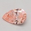 0.50 Ct. Fancy Intense Pink Pear Lab Grown Diamond