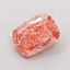 1.34 Ct. Fancy Intense  Pink Cushion Lab Grown Diamond