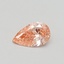 0.50 Ct. Fancy Intense Pink Pear Lab Grown Diamond