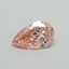 0.30 Ct. Fancy Vivid Pink Pear Lab Grown Diamond