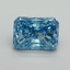 2.13 Ct. Fancy Vivid Blue Radiant Lab Grown Diamond