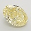 2.45 Ct. Fancy Intense Yellow Oval Lab Grown Diamond