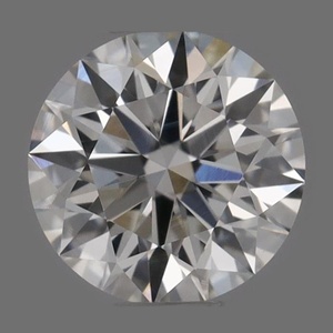 Round diamond — real photo