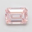 4.20 Ct. Fancy Intense Pink Emerald Lab Grown Diamond