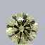 1.34 Ct. Fancy Vivid Green Round Lab Grown Diamond