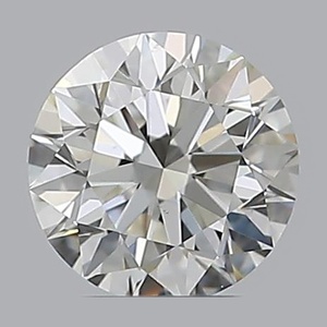 Round diamond — real photo