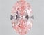 8.87 Ct. Fancy Vivid  Pink Oval Lab Grown Diamond