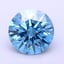 1.73 Ct. Fancy Vivid  Blue Round Lab Grown Diamond