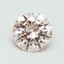 0.70 Ct. Fancy Intense Pink Round Lab Grown Diamond