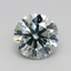 0.64 Ct. Fancy Intense Green Round Lab Grown Diamond