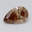 1.07 Ct. Fancy Light  Brown Pear Lab Grown Diamond
