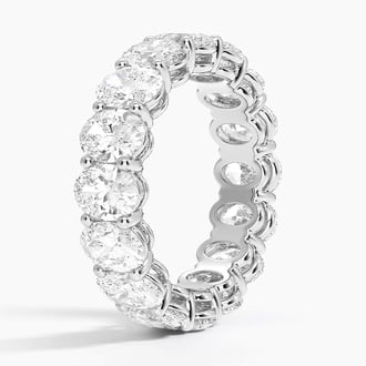 Oval Eternity Lab Diamond Ring (5 ct. tw.)