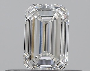 Emerald diamond — real photo