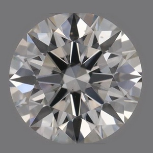 Round diamond — real photo