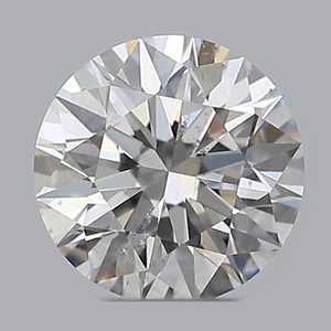 Round diamond — real photo