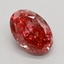 1.92 Ct. Fancy Vivid Pink Oval Lab Grown Diamond