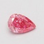 0.51 Ct. Fancy Vivid Pink Pear Lab Grown Diamond