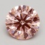 1.51 Ct. Fancy Intense Pink Round Lab Grown Diamond