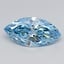 2.02 Ct. Fancy Vivid  Blue Marquise Lab Grown Diamond