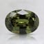 7.8x5.7mm Unheated Green Oval Australian Sapphire