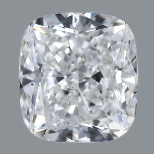 Cushion diamond — real photo