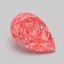 1.05 Ct. Fancy Vivid Pink Pear Lab Grown Diamond