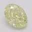 0.90 Ct. Fancy Yellow Oval Diamond