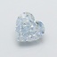 1.02 Ct. Fancy Light  Blue Heart Lab Grown Diamond