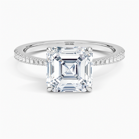 Petite Tapered Diamond Ring