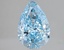 1.95 Ct. Fancy Vivid Blue Pear Lab Grown Diamond