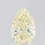 0.77 Ct. Fancy Light Yellow Pear Lab Grown Diamond