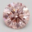 1.80 Ct. Fancy Intense Pink Round Lab Grown Diamond