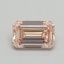 0.60 Ct. Fancy Intense Pink Emerald Lab Grown Diamond