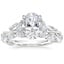 18K White Gold Secret Garden Diamond Ring (1/2 ct. tw.), smalltop view
