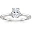 Platinum Leighton Diamond Ring, smalltop view
