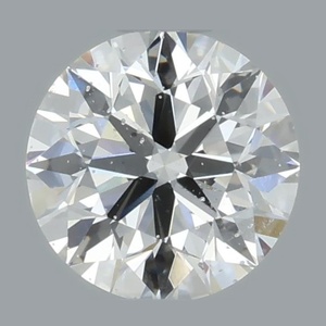 Round diamond — real photo