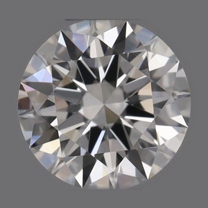 Round diamond — real photo