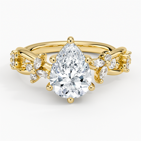 Secret Garden Butterfly Diamond Ring (1/4 ct. tw.)