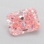1.79 Ct. Fancy Vivid Pink Radiant Lab Grown Diamond