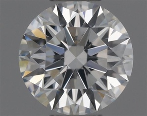 Round diamond — real photo