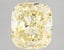 3.00 Ct. Fancy Intense Yellow Cushion Lab Grown Diamond