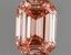 1.02 Ct. Fancy Vivid Pink Emerald Lab Grown Diamond