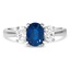 Modern Sapphire Vintage Ring