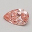 0.51 Ct. Fancy Vivid Pink Pear Lab Grown Diamond