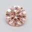 1.70 Ct. Fancy Intense Pink Round Lab Grown Diamond