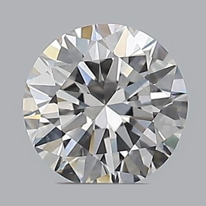 Round diamond — real photo