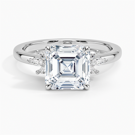 18K White Gold Stella Diamond Ring