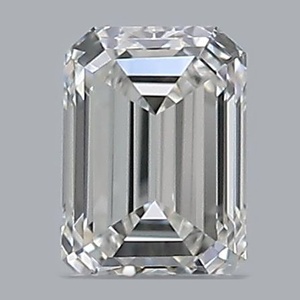 Emerald diamond — real photo