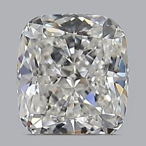 Cushion diamond — real photo